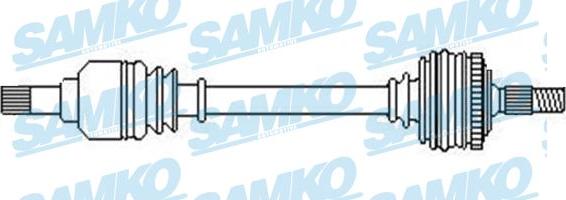 Samko DS52339 - Приводний вал autocars.com.ua