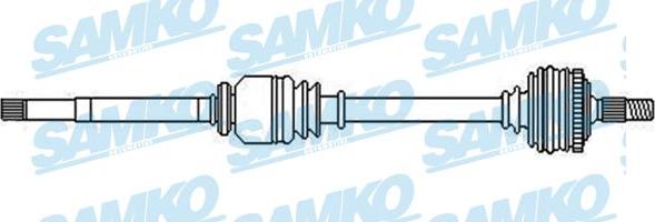 Samko DS52356 - Приводной вал avtokuzovplus.com.ua