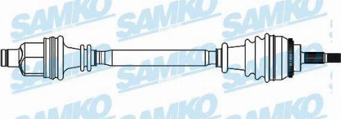 Samko DS52438 - Приводной вал avtokuzovplus.com.ua