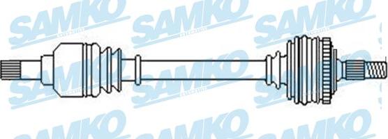 Samko DS52442 - Приводний вал autocars.com.ua