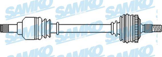 Samko DS52513 - Приводной вал avtokuzovplus.com.ua