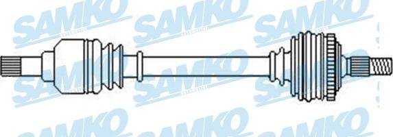 Samko DS52514 - Приводний вал autocars.com.ua