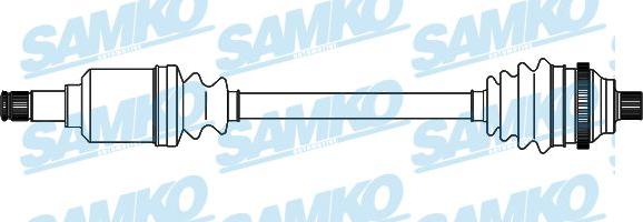 Samko DS52599 - Приводной вал avtokuzovplus.com.ua