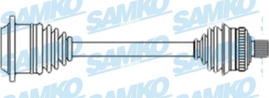 Samko DS52638 - Приводний вал autocars.com.ua