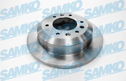 Samko K2008P - Гальмівний диск autocars.com.ua