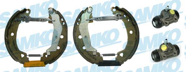 Samko KEG371 - Комплект гальм, барабанний механізм autocars.com.ua