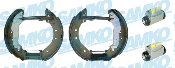 Samko KEG397 - Комплект гальм, барабанний механізм autocars.com.ua
