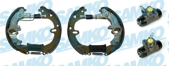 Samko KEG485 - Комплект тормозных колодок, барабанные avtokuzovplus.com.ua