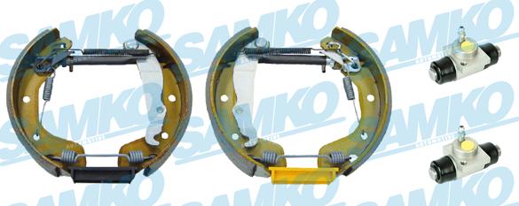 Samko KEG527 - Комплект гальм, барабанний механізм autocars.com.ua