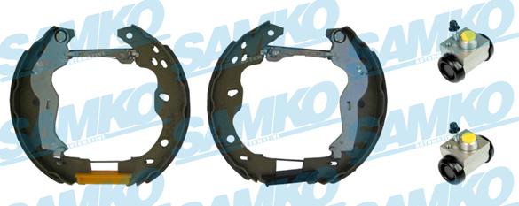 Samko KEG620 - Комплект гальм, барабанний механізм autocars.com.ua