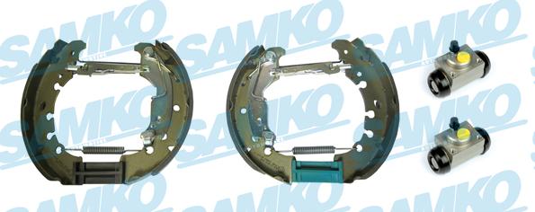 Samko KEG821 - Комплект гальм, барабанний механізм autocars.com.ua