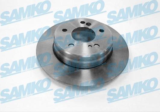 Samko M2183P - Гальмівний диск autocars.com.ua