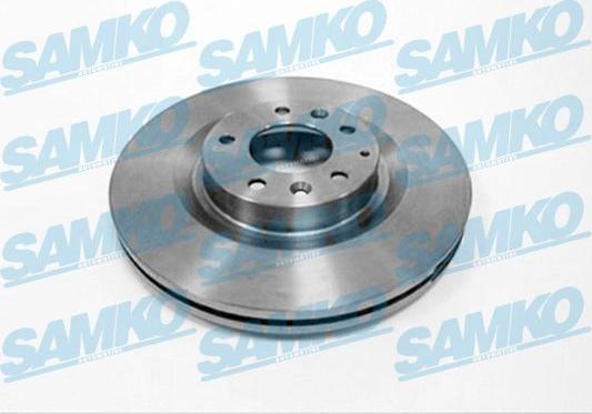 Samko M5022V - Гальмівний диск autocars.com.ua