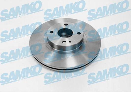 Samko M5035V - Гальмівний диск autocars.com.ua