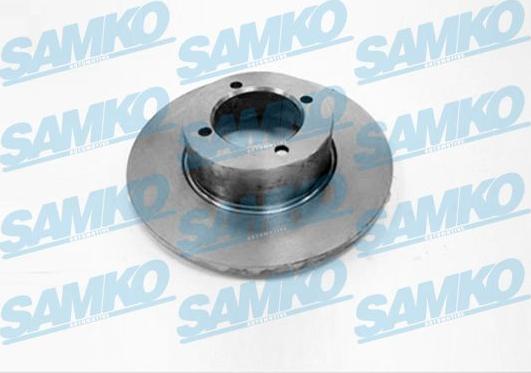 Samko O1011P - Гальмівний диск autocars.com.ua