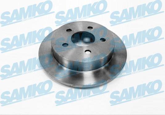 Samko O1487P - Гальмівний диск autocars.com.ua