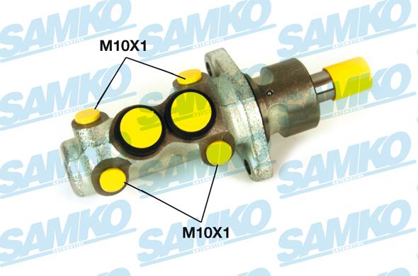 Samko P02685 - Головний гальмівний циліндр autocars.com.ua