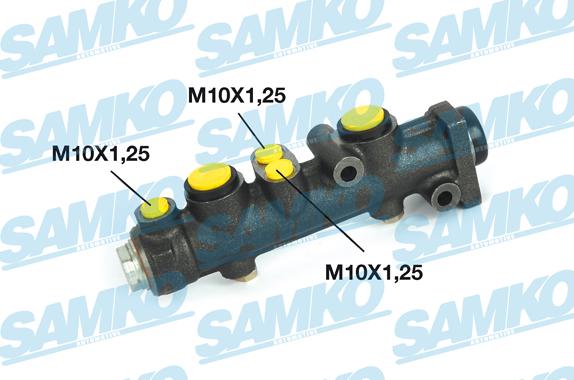 Samko P07043 - Головний гальмівний циліндр autocars.com.ua