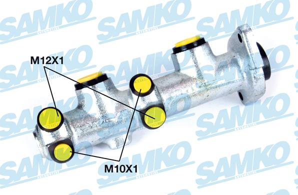Samko P12119 - Головний гальмівний циліндр autocars.com.ua