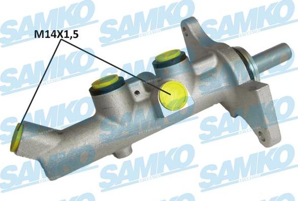 Samko P30344 - Главный тормозной цилиндр avtokuzovplus.com.ua