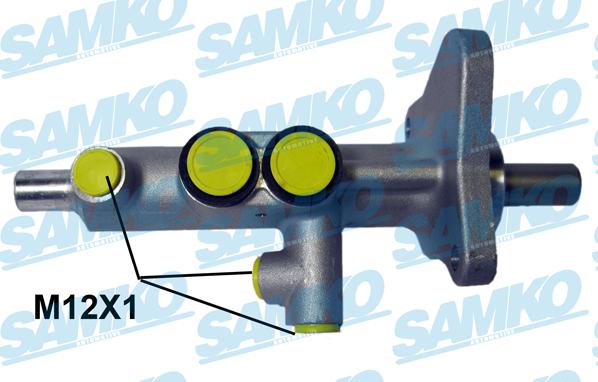 Samko P30356 - Главный тормозной цилиндр avtokuzovplus.com.ua