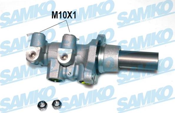 Samko P30927 - Головний гальмівний циліндр autocars.com.ua