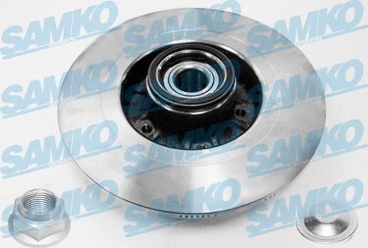 Samko R1004PCA - Гальмівний диск autocars.com.ua