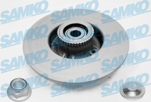 Samko R1009PRCA - Тормозной диск avtokuzovplus.com.ua