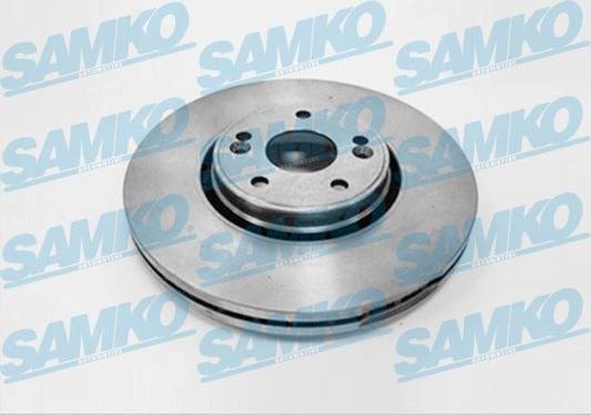 Samko R1017V - Гальмівний диск autocars.com.ua