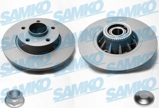 Samko R1020PRCA - Гальмівний диск autocars.com.ua