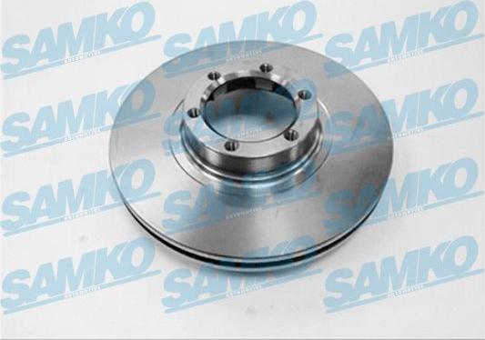 Samko R1041V - Гальмівний диск autocars.com.ua