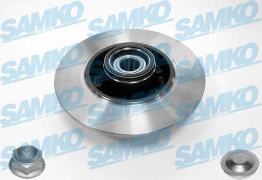 Samko R1055PCA - Гальмівний диск autocars.com.ua