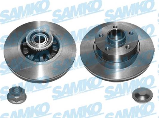 Samko R1072PCA - Гальмівний диск autocars.com.ua