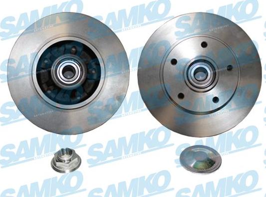 Samko R1078PCA - Гальмівний диск autocars.com.ua