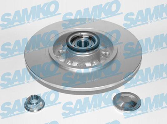 Samko R1078PRCA - Гальмівний диск autocars.com.ua