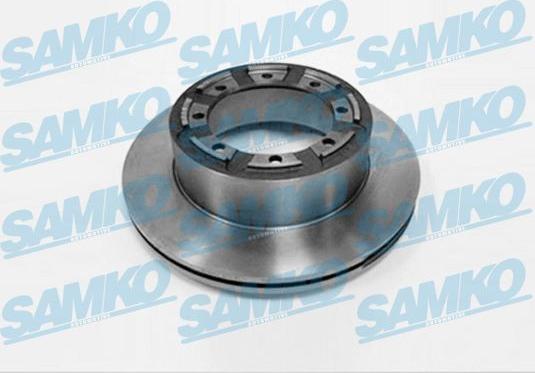 Samko R1521V - Гальмівний диск autocars.com.ua