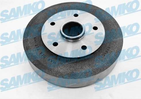Samko S70101 - Гальмівний барабан autocars.com.ua