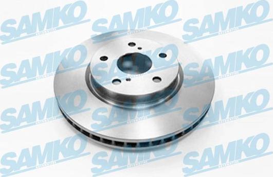 Samko T2017V - Тормозной диск avtokuzovplus.com.ua