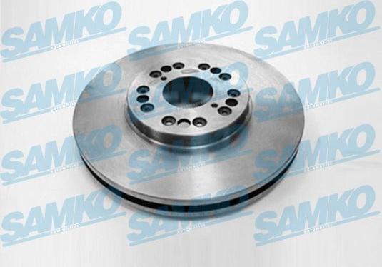 Samko T2136V - Гальмівний диск autocars.com.ua