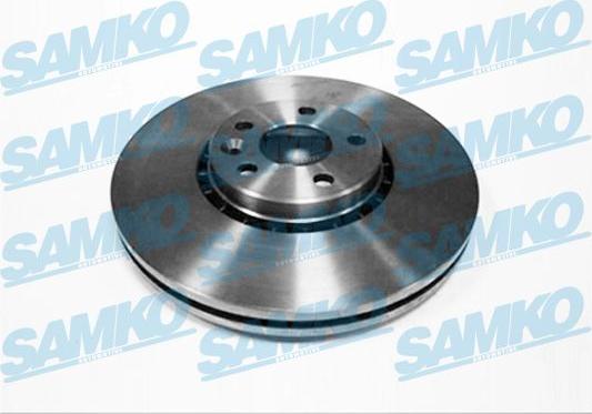 Samko V1014V - Гальмівний диск autocars.com.ua