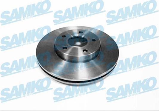 Samko V1018V - Гальмівний диск autocars.com.ua