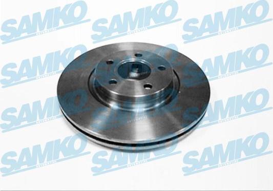 Samko V1019V - Гальмівний диск autocars.com.ua