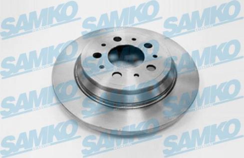 Samko V1022P - Гальмівний диск autocars.com.ua