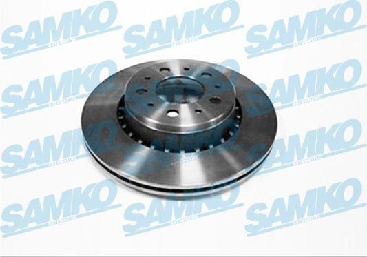 Samko V1181V - Гальмівний диск autocars.com.ua