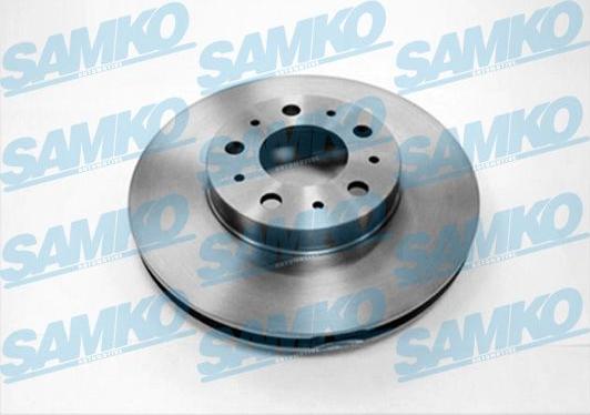 Samko V1283V - Гальмівний диск autocars.com.ua