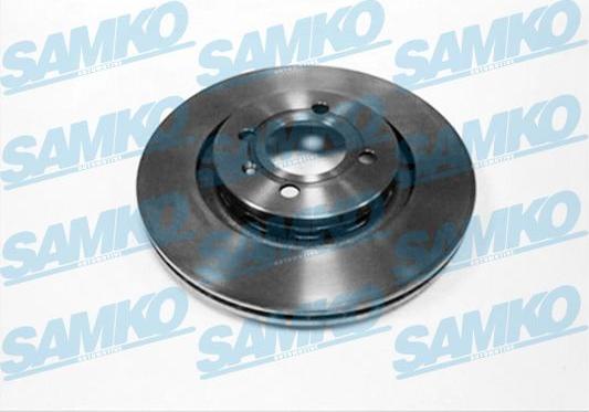 Samko V2261V - Гальмівний диск autocars.com.ua