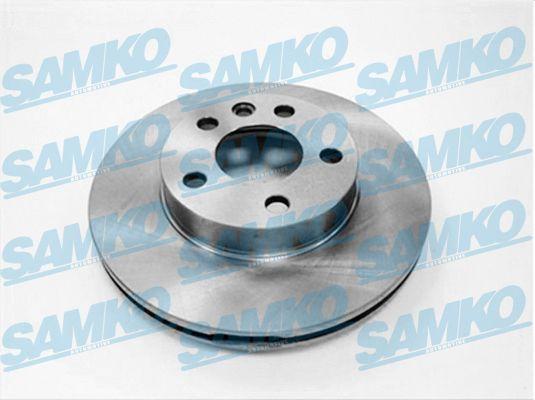 Samko V2371V - Гальмівний диск autocars.com.ua