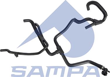 Sampa 004.026 - Шланг радіатора autocars.com.ua