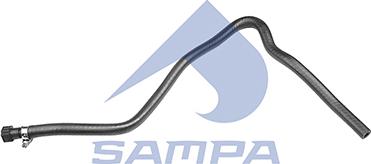 Sampa 008.374A - Шланг радіатора autocars.com.ua