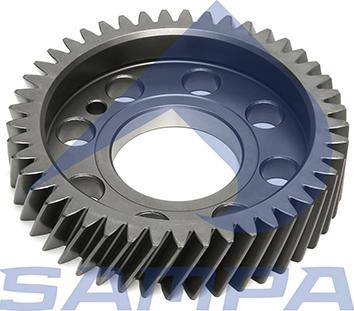 Sampa 010.2472 - Шестерня, колінчастий вал autocars.com.ua